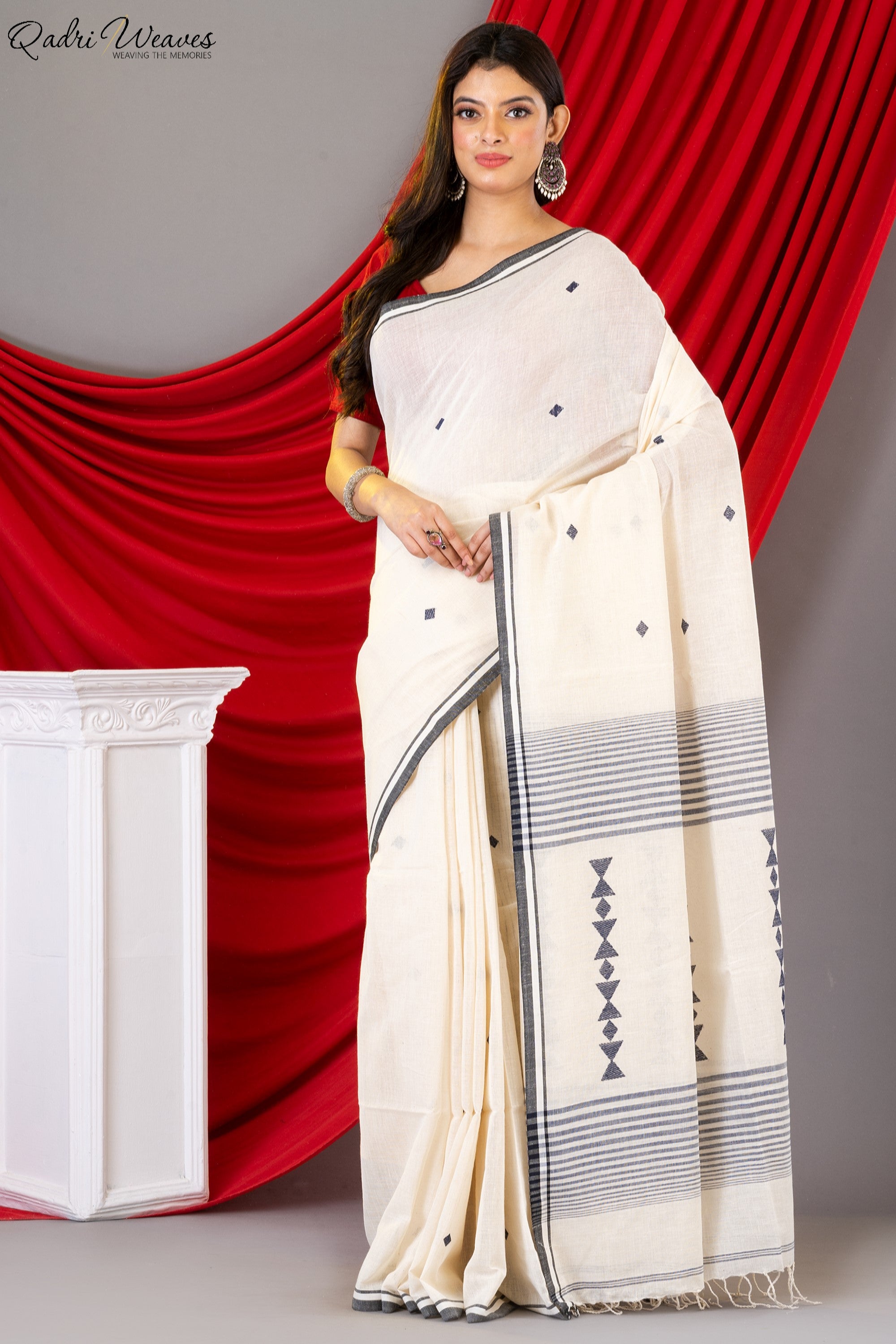 Handloom khadi cotton sarees online best sale