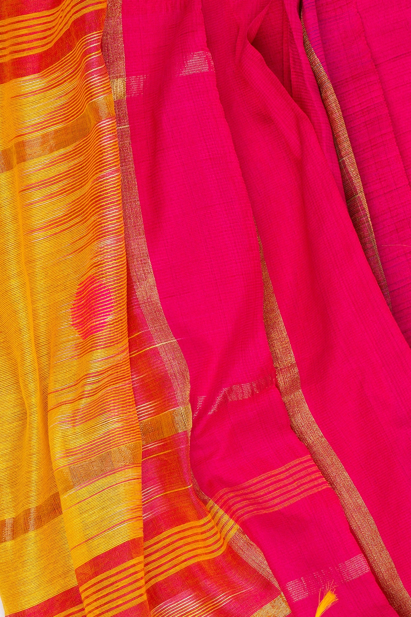 Handloom Multi Color Kota Silk x Acrylic Cotton Saree