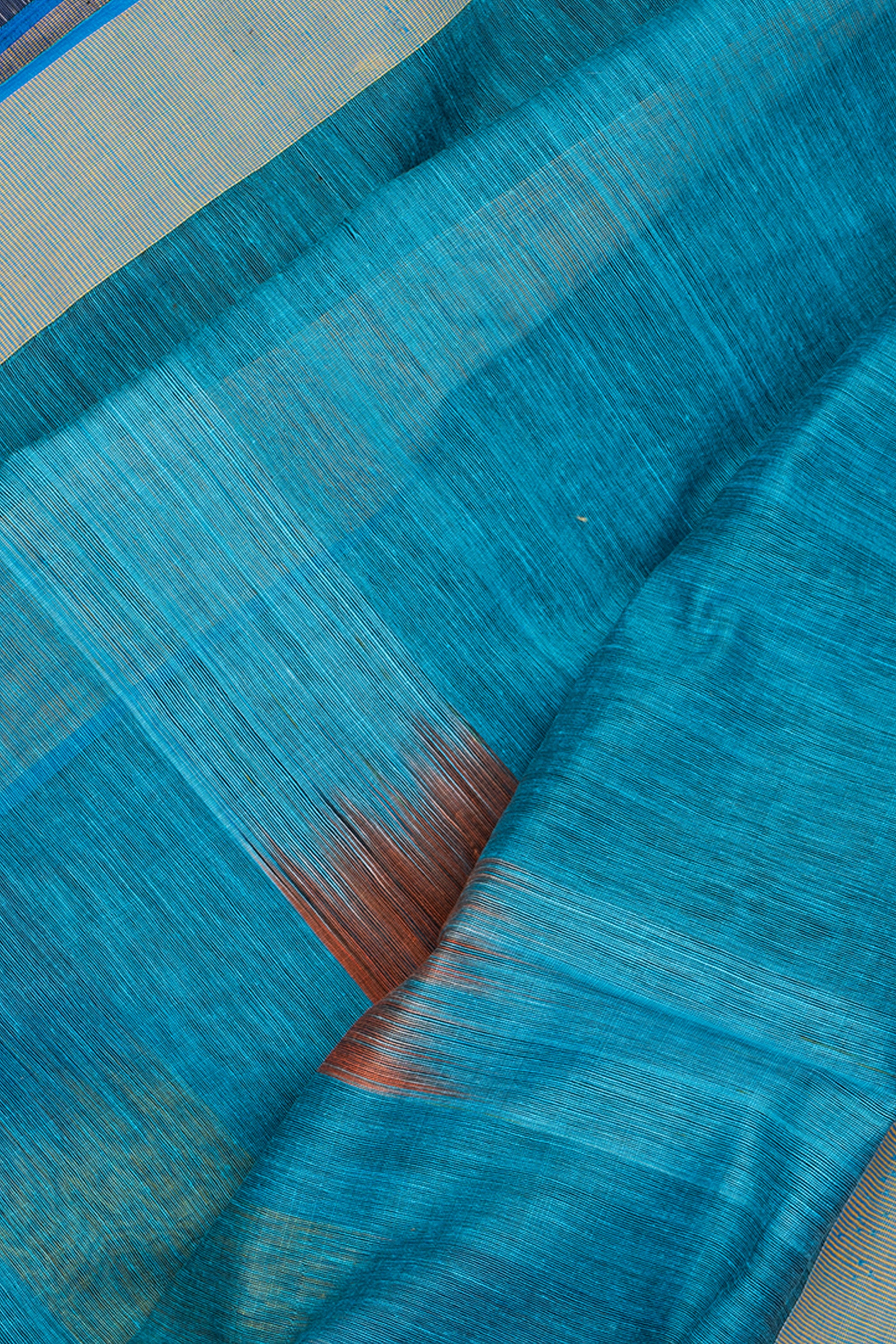 Handloom Asmani Kota Khadi Silk Saree