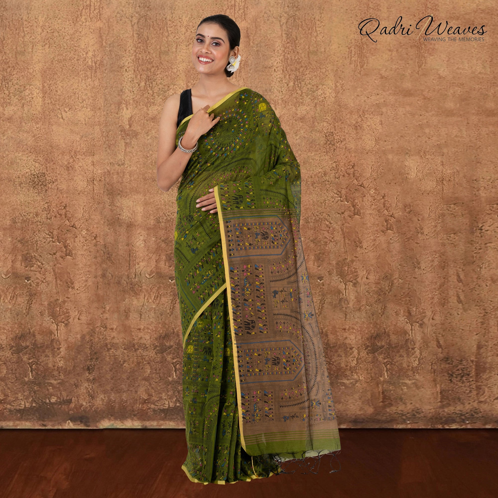 Light Weight Cotton Silk Blended Sarees for Everyday Use